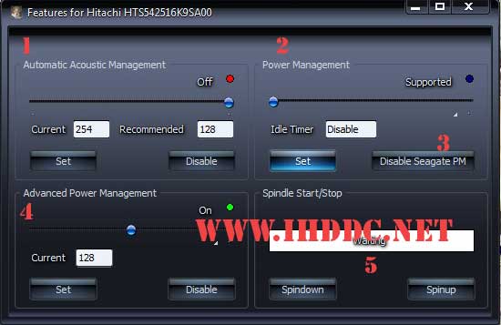 تنظیمات هارد دیسک توسط برنامه HDDScan دانلود برنامه تعمیر هارد دیسک