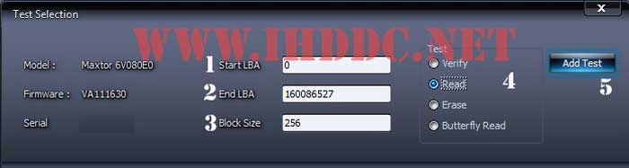 تست هارد توسط برنامه HDDScan دانلود نرم افازر تعمیر بدسکتور